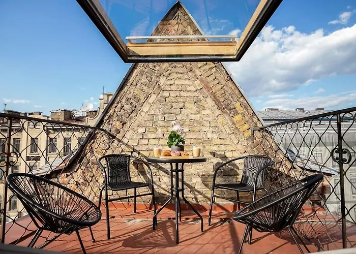 Luxury In Gediminas Avenue With Terrace