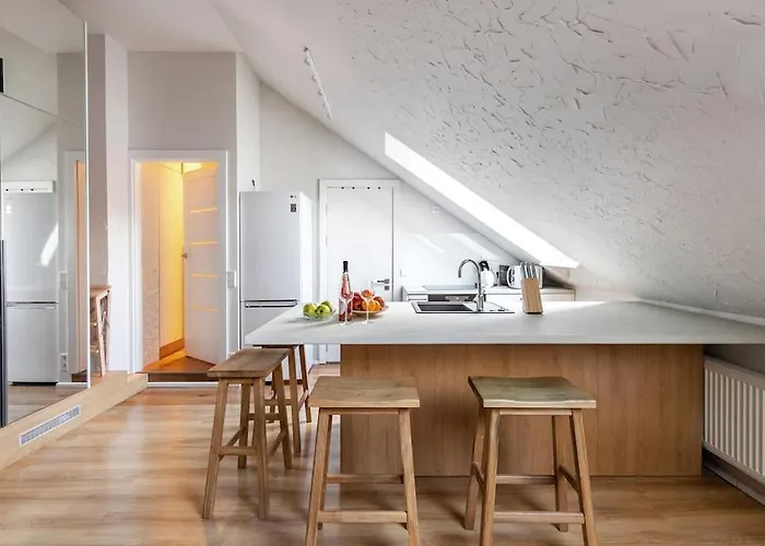 Luxury In Gediminas Avenue With Terrace Butas Vilnius