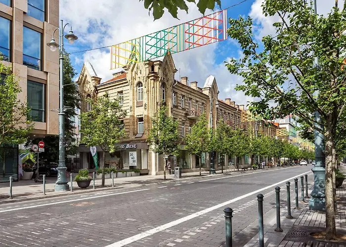 Lägenhet Luxury In Gediminas Avenue With Terrace