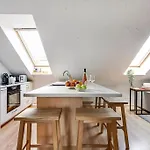 Luxury In Gediminas Avenue With Terrace Apartament Wilno