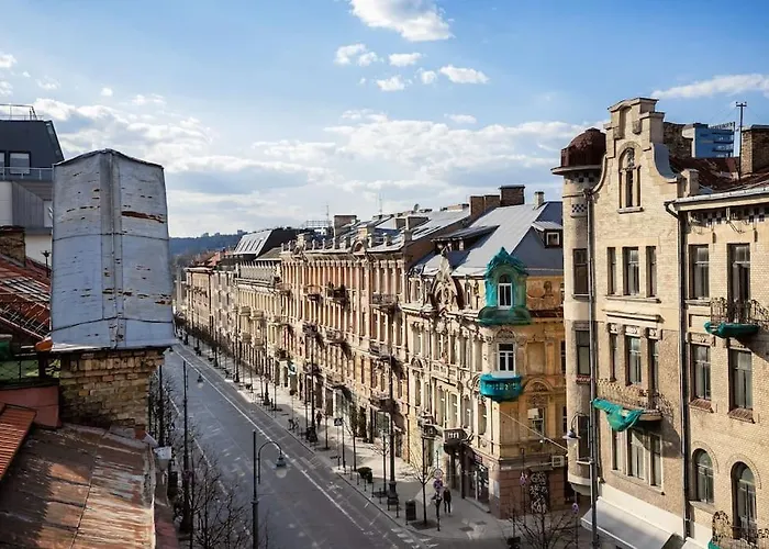 Luxury In Gediminas Avenue With Terrace ヴィリニュス